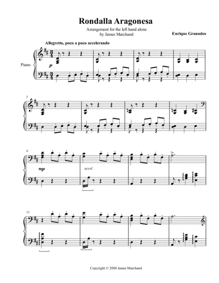 Rondalla Aragonesa (arr. James Marchand)