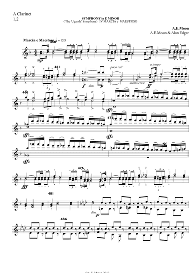 SYMPHONY in E MINOR FOURTH MOVEMENT
