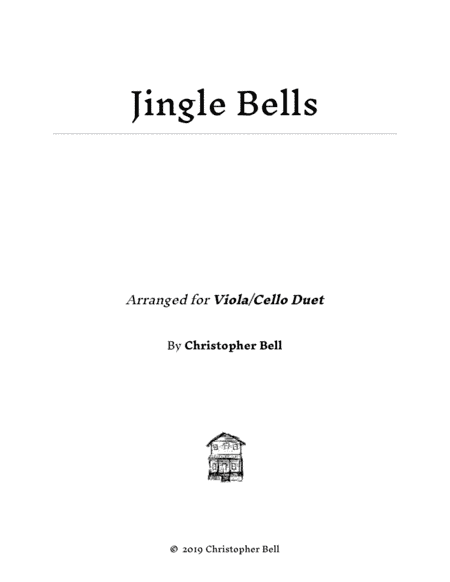 Jingle Bells - Viola/Cello Duet (arr. Silent Home Records)