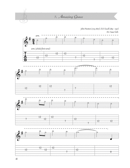 Amazing Grace (arr. E.O. Excel)