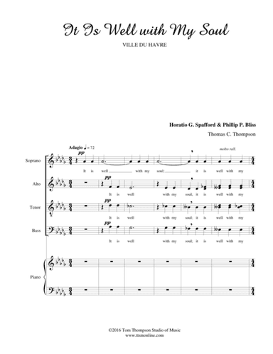 It Is Well with My Soul (arr. Thomas C. Thompson)