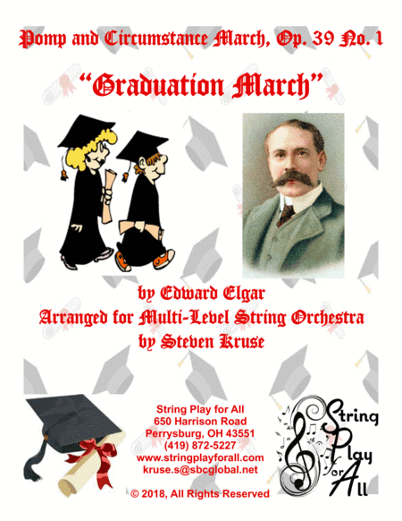 Pomp and Circumstance for Multi-Level String Orchestra (arr. Steven Kruse)