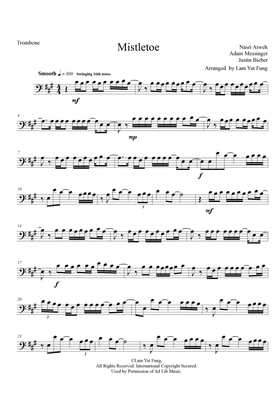 Mistletoe (arr. Lam Yat Fung)