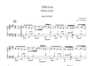 I bhi a ta (What To Do) (arr. Julia Gordon)