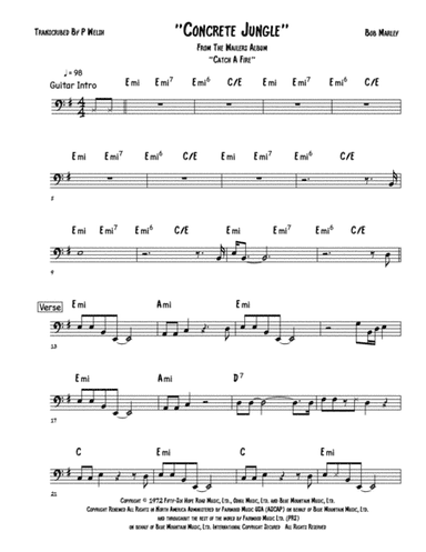 Concrete Jungle (arr. Accubass)