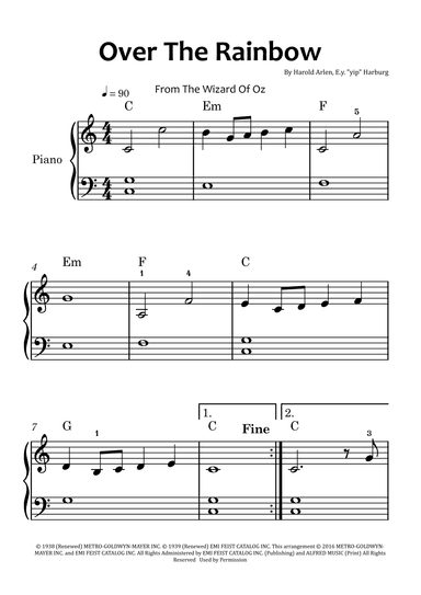 Over The Rainbow (arr. Glauco Fernandes)