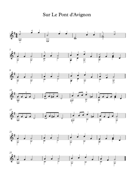 Sur le Pont d'Avignon - French Traditional (arr. Milan Mitic)