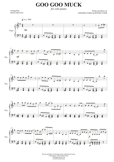 Goo Goo Muck (arr. Art.o Artaud)