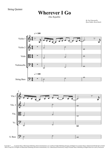 Wherever I Go (arr. Wesley S. SIlva)