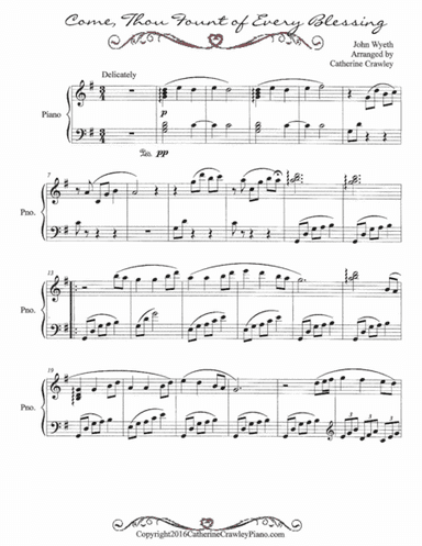 Come,Thou Fount of Every Blessing (arr. Catherine Crawley)