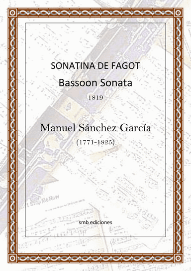 Sonata para fagot de Manuel Sanchez Garcia
