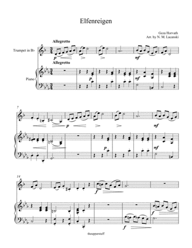 Elfenreigen (arr. Nick Lacanski)