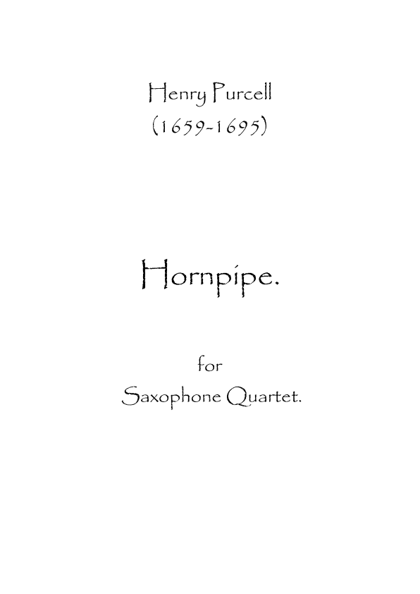 Hornpipe (arr. Spence Bundy)