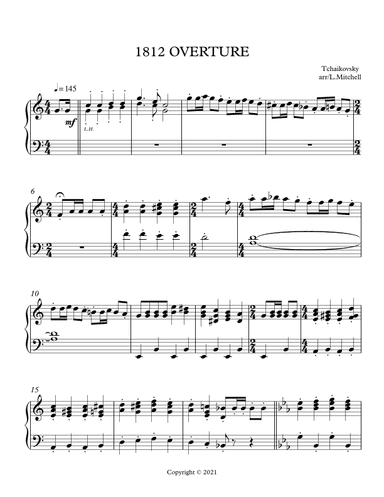 1812 OVERTURE (arr. Lee Mitchell)