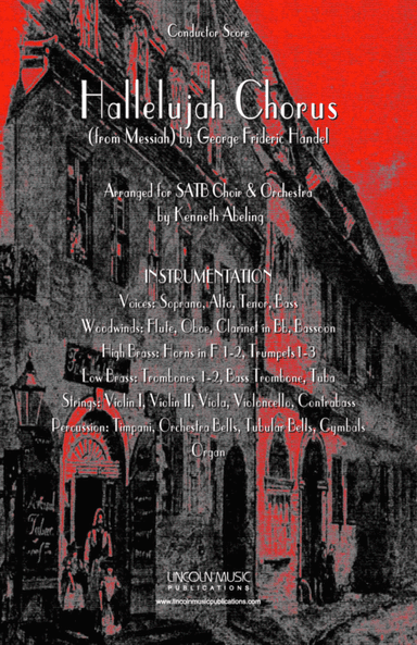 Hallelujah Chorus from Messiah (for SATB Choir & Orchestra) (arr. Kenneth Abeling)