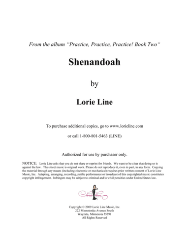 Shenandoah - EASY! (arr. Lorie Line)