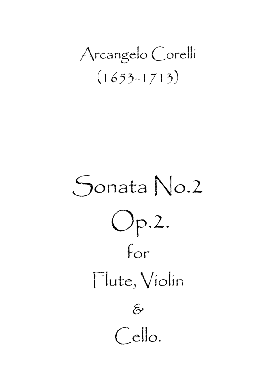 Sonata No.2 Op.2 (arr. Spence Bundy)