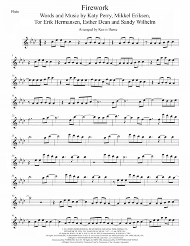 Firework (arr. Kevin Busse)