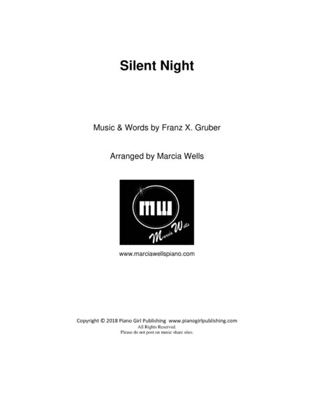 Silent Night (arr. Marcia Wells)