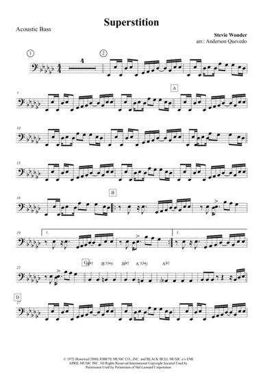 Superstition (arr. Anderson Quevedo)