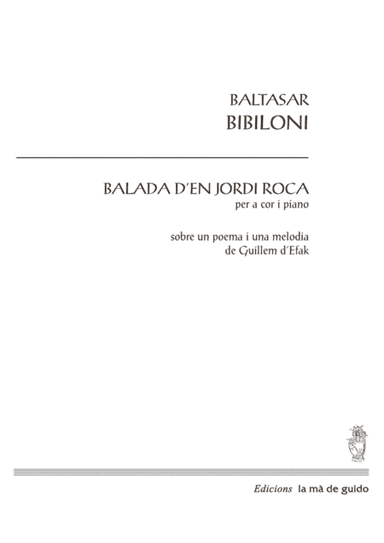 Balada d'en Jordi Roca