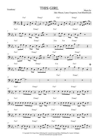 This Girl (arr. Anderson Quevedo)