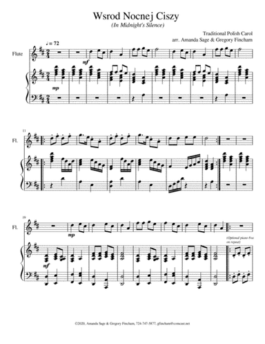 In Midnight's Silence (Wsrod Nocnej Ciszy) (arr. Amanda Sage, Gregory Fincham)
