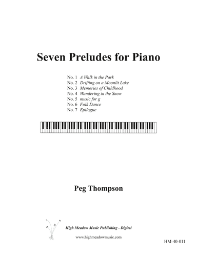 Seven Preludes for Piano