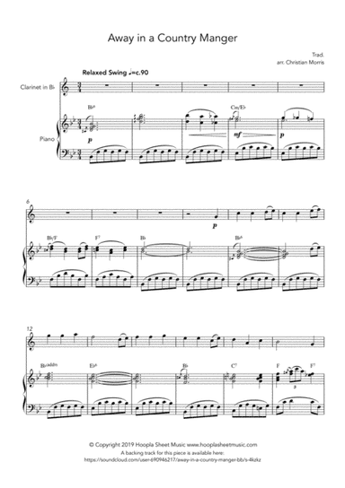 Away in a Country Manger (arr. Hoopla Sheet Music)