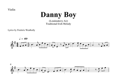 Danny Boy (Londonderry Air) (arr. Gabriel Oliveira)