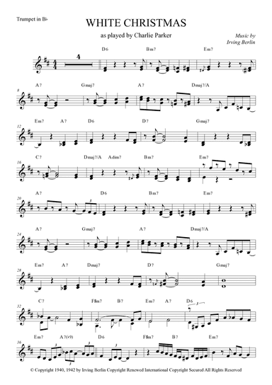 White Christmas (arr. Anderson Quevedo)
