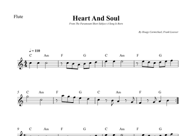 Heart And Soul (arr. Wesley S. SIlva)