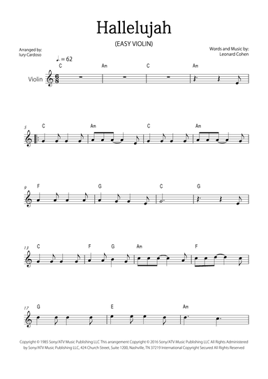 Hallelujah (arr. Iury Cardoso)