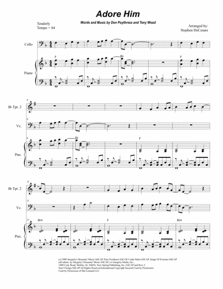 Adore Him (arr. Stephen DeCesare)