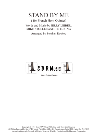 Stand By Me (arr. Stephen Rockey)