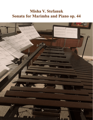Sonata for Marimba and Piano op. 44
