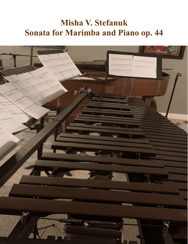 Sonata for Marimba and Piano op. 44