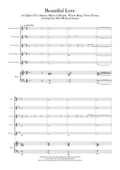 Beautiful Love (arr. Davi Rocha Campos)