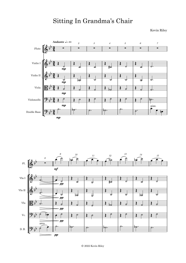 Sitting In Grandma's Chair