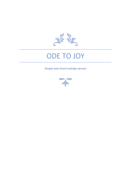 Ode to Joy Ukulele Solo (Simple & Chord-Melody Version) (arr. Mona Wang)