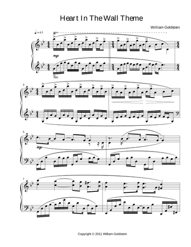 Heart In The Wall Theme