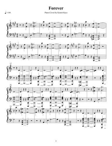 Forever (we Sing Hallelujah) (arr. Keator Keys)