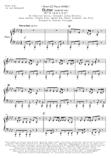 Butter (arr. Tsuyoshi Yoroiguma)