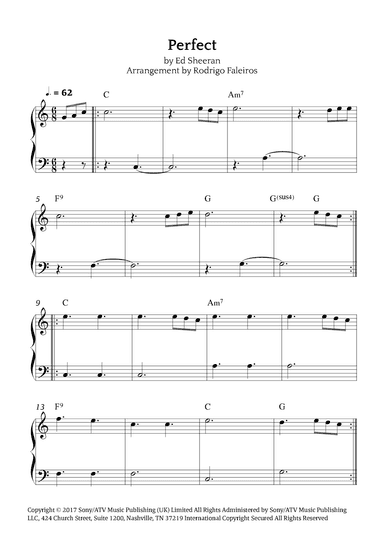 Perfect (arr. Rodrigo Faleiros)