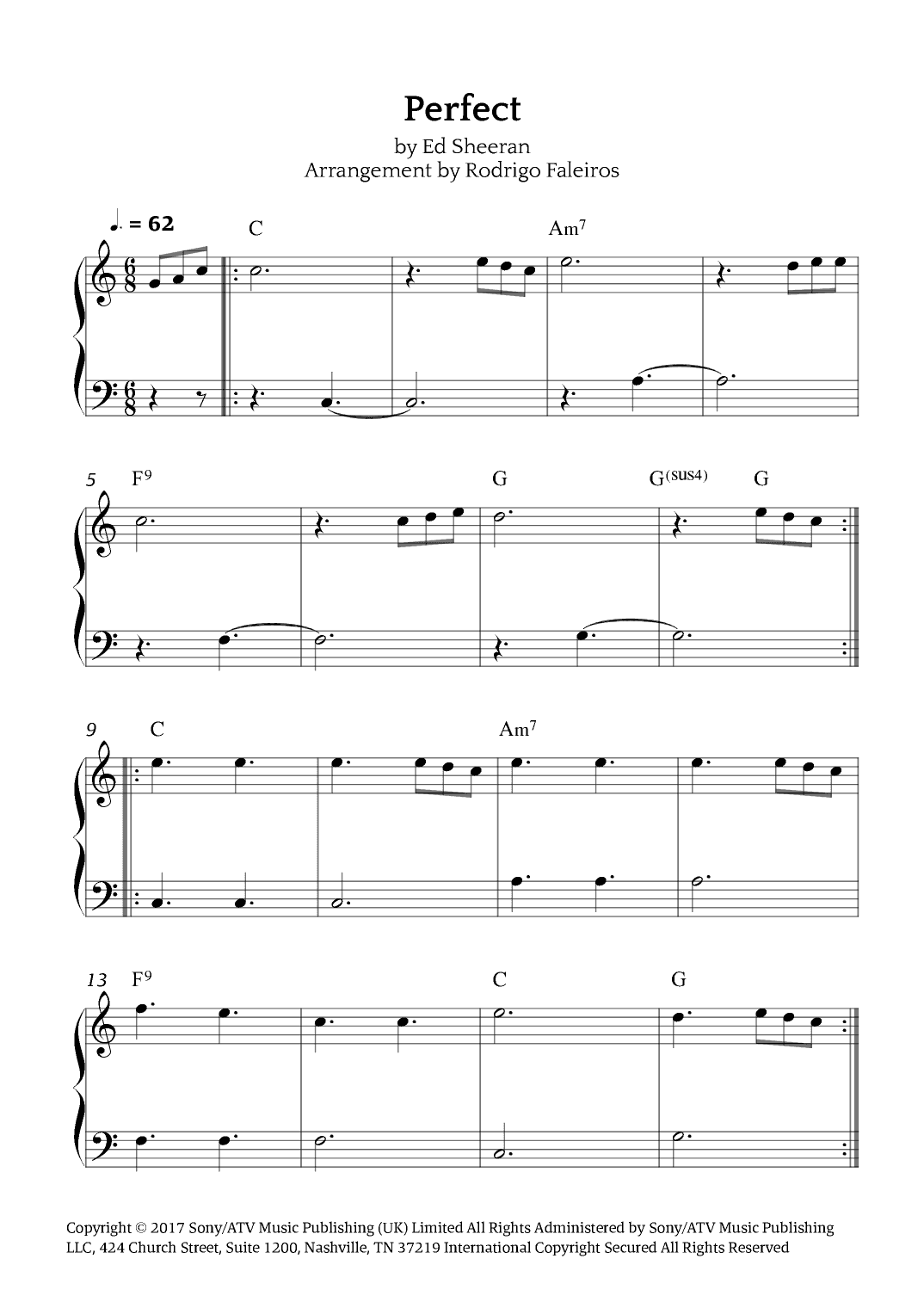Perfect (arr. Rodrigo Faleiros)