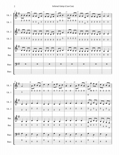 Infernal Galop (the Can-Can from Orpheus in the Underworld) (arr. Aaron Juhl)