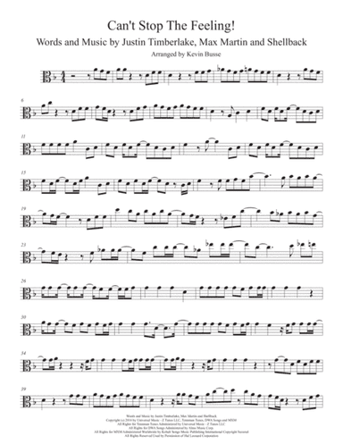 Can't Stop The Feeling  from TROLLS (arr. Kevin Busse)