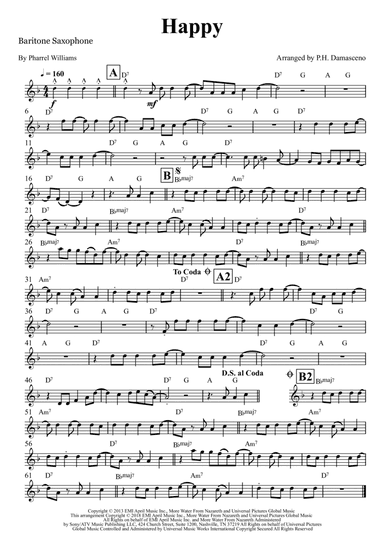 Happy (arr. P.H. Damasceno)