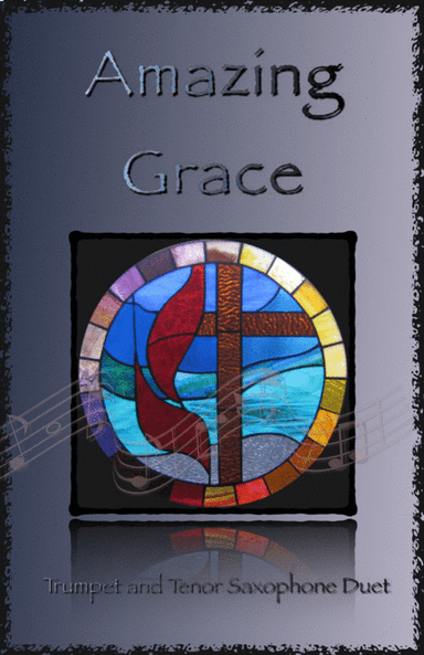 Amazing Grace, Gospel style for Trumpet and Tenor Saxophone Duet (arr. David McKeown)