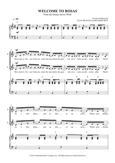 Welcome To Rosas (arr. SCMusic)